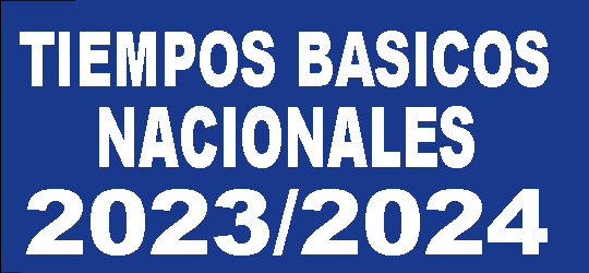 Tiempos basicos para Nacioanles